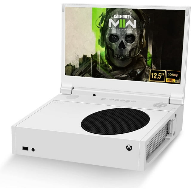 Newmodern Game Anywhere: Integrated Portable Monitor for Xbox Series S 12.5 inch 1080P - 60Hz Screen