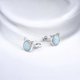 thumbnail image 4 of Aretes Miow Two Moon Cat Plata .925 plateado, 4 of 5
