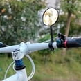 thumbnail image 4 of Transemion Bike Rearview Mirror Mountain Handlebar Wide Angle Wear-resistant Rear Back View Mirror Improving Riding Safety Black 8.5cm 1Set, 4 of 6