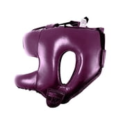 Cleto Reyes Boxing Headgear with Face Bar for Men and Women (Metallic Purple)