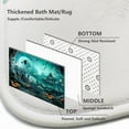 thumbnail image 6 of 4 Pcs happy Halloween Shower Curtain Set, with Non-Slip Rugs,Toilet Lid Cover and Bath Mat, Pumpkin Spider Decor for Bathroom, Halloween Party Gifts Supplies, 72'' x 72'', 6 of 6