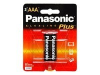 Panasonic Alkaline Plus AM-4PA - Battery 2 x AAA - alkaline