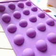 thumbnail image 3 of maskred Chocolate Mold Kitchen 24 Grid Baking Mould Cake Handmade Making Tray Mousse Jelly Sugarcraft Bakeware Color Random, 3 of 6