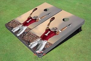 University Of Utah Engraved Ladder Golf / Ladder Toss Lawn Game