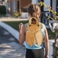 thumbnail image 6 of Plush Beetle Backpack Brown Insect Design Soft Lifelike Beetle Stag Bag for Women HJJLRH, 6 of 6