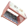 thumbnail image 2 of relayinert Rabbit Bed House Winter Warm with Shelter Cushion for Chinchilla Rabbit Mice Pink 23.5 x 15 x 15.5cm 1Set, 2 of 6