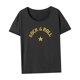 thumbnail image 4 of Camiseta para mujer, camiseta básica transpirable de verano para ir de compras, regalo del día de San Valentín S, 4 of 7