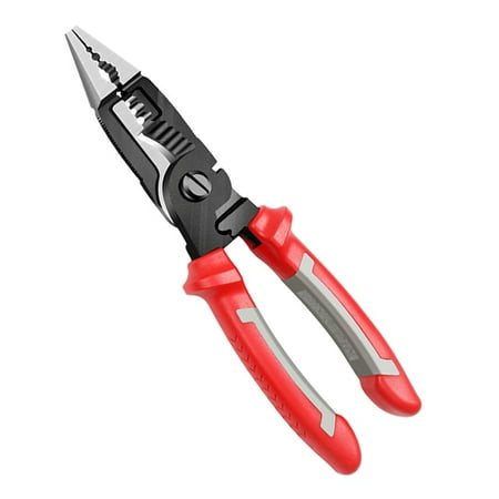 

UMMH 9 in 1 Electric Pliers Long Nose Electrician Wire Stripping Cutter Clamp Hardware Steel Cable Repairing Hand Tools