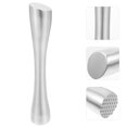 thumbnail image 3 of KAKOWELY Stainless Steel Ice Muddler with Ergonomic Handle for Easy Crushing Silver,7.87"X1.26"X1.26", 3 of 4