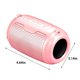 thumbnail image 3 of Altavoz inalámbrico Bluetooth con subwoofer, gran volumen, mini audio para teléfono móvil, usuario doméstico, portátil para exteriores - rosa, 3 of 8
