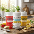 thumbnail image 5 of Nutribas Proteins Multi Collagen Peptides Powder Supplement for Whole Body Support, with Vitamin C & MCT Oil, Trio Pack, 9 oz, 5 of 7