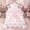 Pink A, variant on Erosebridal Princess Bow Letter Twin Bedding for Kid, Monogrammed M Duvet Cover Set, Pink, 2-Piece, 1 Duvet Cover and 1 Pillowcase (No Comforter)