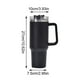 thumbnail image 2 of S-tanley- Vaso Térmico 40 oz con Asa, Termo al Vacío de Acero Inoxidable con Pajita, para Mantener Agua, Té, Vino, Café Frío y Caliente, 2 of 7