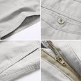 thumbnail image 7 of Garbnen Men Dress Shorts Zippered Front Straight Leg Golf Shorts Men Relaxed Fit Lightweight Outdoor Office Shorts for Men Casual with Pocket No Belt Beige XL, 7 of 7