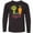 AB-Black, variant on Inktastic Vegan Go Veggies Vegetarian Long Sleeve Youth T-Shirt