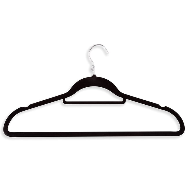 Juego de 3 Ganchos Para Ropa Honey Can Do HNG-01091 Aterciopelada Antideslizante