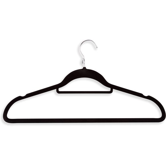 Juego de 3 Ganchos Para Ropa Honey Can Do HNG-01091 Aterciopelada Antideslizante