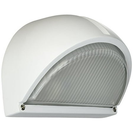 Claret Outdoor Wall Fixture-Finish: White, Light: Incandescent