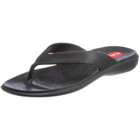 Okabashi Womens Maui Orthopedic Thong Flip Flop Sandal Shoe Footwear