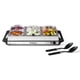 thumbnail image 1 of BUFETERA Electrica HOLSTEIN CON 4 CHAROLAS Y 2 CUCHARAS ACERO INOX, 1 of 3