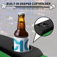 thumbnail image 4 of Towallmark 10-Player Collapsible Poker Table – Professional Octagon Design for Ultimate Game Nights– Green-Plastic Cup, 4 of 8