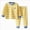 A19-Yellow, variant on 2-3 Years Toddler Boys Striped Pajama Set,Long Sleeve Top and Pants,Soft Sleepwear Loungewear for Fall Winter