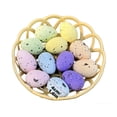 thumbnail image 3 of Uuiauoio Artificial Easter Eggs Mini Plastic Speckled Pastel Easter Eggs Table Decorations Fake Colorful Easter Egg for Easter Basket Stuffers Fillers Crafts Spring Party Garden Decor, 3 of 6