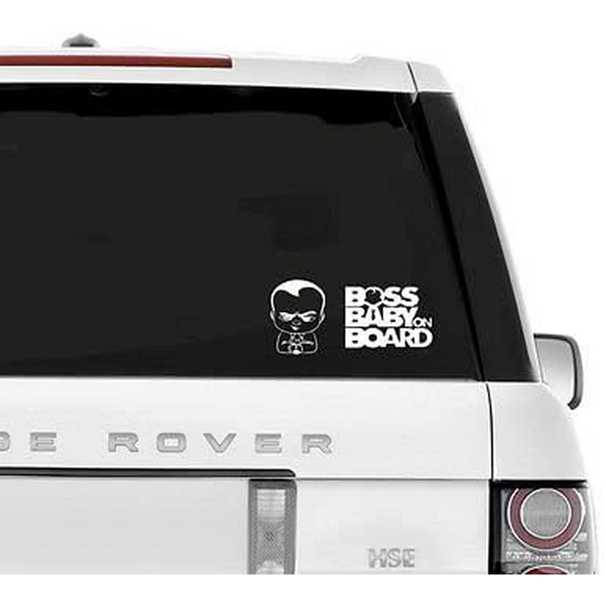 Cute Boss Baby On Board Funny Car/Van Safety Caution Sign for Cars