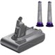 thumbnail image 1 of unique 21.6V V6 DC62 battery adapter + 2 pre-filters compatible with Dyson V6 SV04 SV03 DC58 DC59 DC61 DC74, 1 of 5