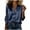 Navy# cardigan for women, variant on Oksale Satin Cardigan for Women Business Button Down Office Blouse Casual Cozy Long Sleeve Shirts with Pockets Summer Cardigans Brown S