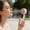 B, variant on Leeye Handheld Fan with Cooling Plate, Rechargeable Personal Cooling Fan with Cold Compress Function, Portable Mini Fan with Ice Cooling for Summer Travel Outdoor