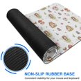 thumbnail image 6 of Long Mouse Pads for Desk,White Fairy Cottage Princess Pattern Desk Mats on Top Of Desks, Desk Mouse Pad Extra Large with 3mm Non-Slip Base and Stitched Edge for Gaming,Office,Work,Home 31.5"x15.7", 6 of 6
