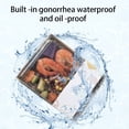 thumbnail image 3 of Advancent Caja de embalaje de barco de 100 Uds., contenedor de comida para llevar, bandeja para servir desechable a prueba de aceite, soporte Mostrada, 3 of 6