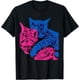 thumbnail image 1 of Camiseta divertida para amantes de los gatos de TV Girl Band, 1 of 2