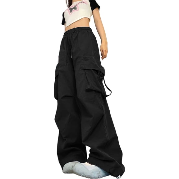 Pants For Women Straight Leg Draping Wide Leg Overalls High Waisted Slimming Pants Women's Pants