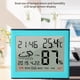 thumbnail image 5 of Electrónica, Hogar Inteligente, Ropa Inteligente y Otros, Reloj Electrónico Multifuncional con Pantalla LCD Grande, Patrón Meteorológico, Medidor de Temperatura y Humedad, Reloj Electrónico, 5 of 8