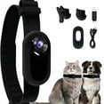 thumbnail image 4 of Collar Con Tarjeta De Cámara HD 1080P Wdftyju Rastreador De Perros Cámara Corporal Para Perros Y Gatos Negro, 4 of 9