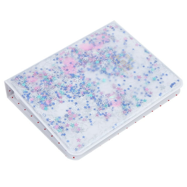 Álbum de fotos Jadeshay para Instax Mini Quicksand Beads 64 bolsillos