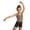 0##Coffee376, variant on Girls Athletic Ballet Dance Leotard Stretch Workout Gymnastics Bodysuit, Size 3-12