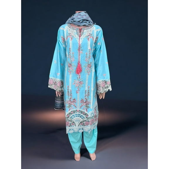 Traditional Pakistani Salwar Kameez, Cultural Wear for Women,269