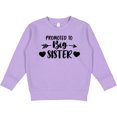 thumbnail image 2 of Inktastic Promoted to Big Sister Arrows and Hearts Toddler Sweatshirt, 2 of 4