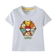 thumbnail image 4 of Camiseta de Pokémon Anime para niños, 100% algodón, ropa de verano para niños, figura de Anime, camiseta gráfica de Pikachu, regalo de cumpleaños para niño y niña, 4 of 4