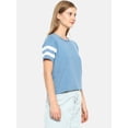 thumbnail image 2 of Women Stylish Solid Half Sleeve Casual Tops, 2 of 5