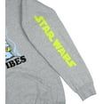 thumbnail image 3 of Star Wars Adult Men's Grogu Baby Yoda Pullover Hoodie (Small), 3 of 3