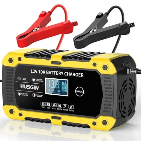 Husgw Car Battery Charger&comma; &dollar;25 &lpar;was &dollar;139&rpar; at Walmart