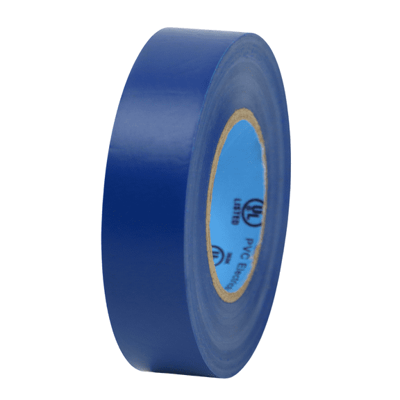 FindTape Wonder Professional Grade Vinyl Electrical Tape [7 mils thick]: 3/4 in. x 66 ft. (Blue)