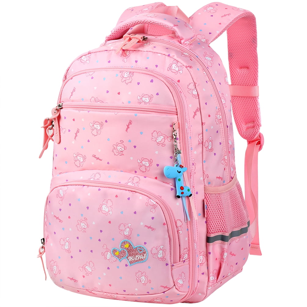 Aursear Pink School Backpacks for Girls, Kids School Bookbag Girls School  Bags Gifts