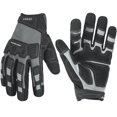 thumbnail image 1 of Guantes de trabajo HANDLANDY Impact Reducing con agarre en blanco y negro, 1 of 7