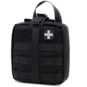 RIP-AWAY EMT POUCH MOLLE POUCH IFAK POCH Medical First Aid Kit Auxiliary Program Pouch 1000D Nylon (with medical equipment)