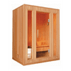 SunRay Southport 3-Person Indoor Traditional Sauna with Harvia Heater 180√Ç¬∞F